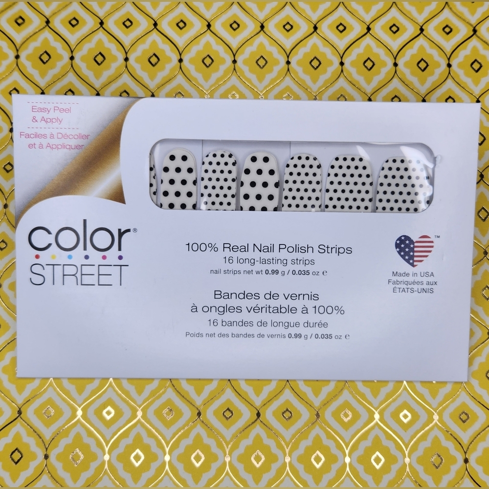 Color Street - Polka Dot-Com (clear overlay)